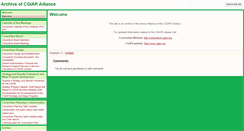 Desktop Screenshot of alliance.cgxchange.org